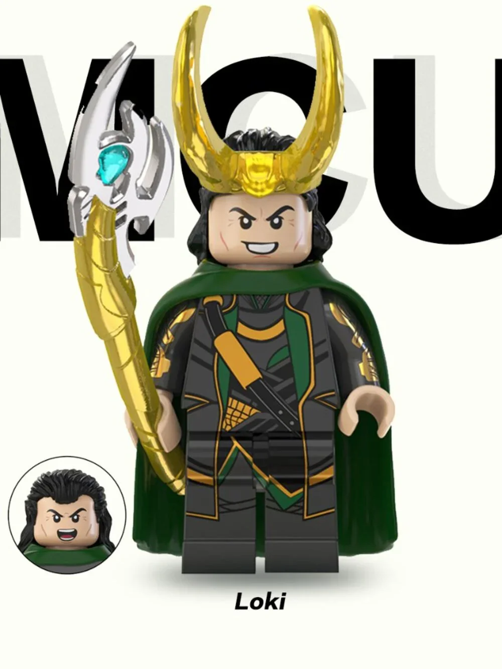 Marvel God Of Stories Loki TVA Custom Minifigures birthday gift for him